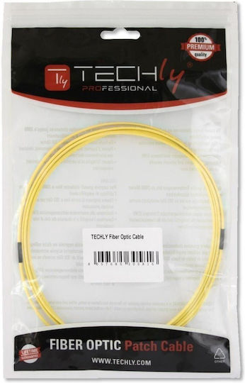 Techly Καλώδιο Οπτικής Ίνας SC/APC-SC/UPC 2m