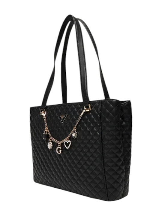 Everlee Damentasche Shopper Schultertasche Schwarz