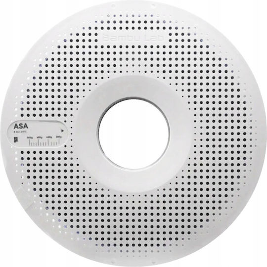 Bambu Lab ASA 3D Printer Filament 1.75mm Gray 1kg 1pc Spool