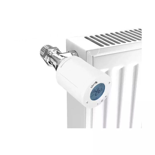 Kit Valvă Termostatică Inteligentă Pentru Radiator Mentor Tzb301 Zigbee Programabilă Lcd Hub