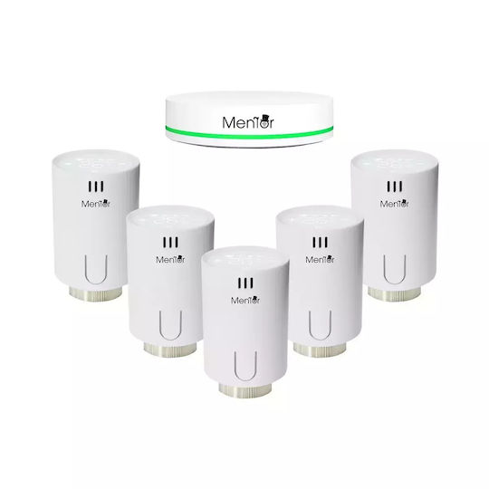 Thermostatic Radiator Valve Kit Smart Hub Mentor Tszb501 5.1 Zigbee Lcd