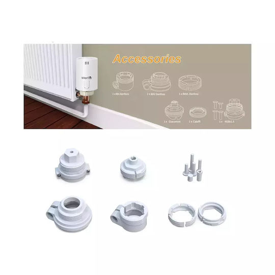 Thermostatic Radiator Valve Kit Smart Hub Mentor Tszb501 5.1 Zigbee Lcd