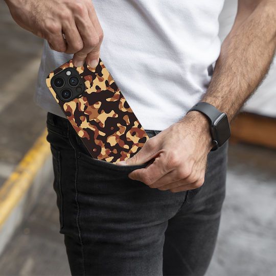 Θήκη Sonique Camouflage Army Series Oppo Find X8 Pro 5g Καφέ 01