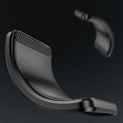 Powertech Carbon Case Mob-2005 Samsung A55 5G Black