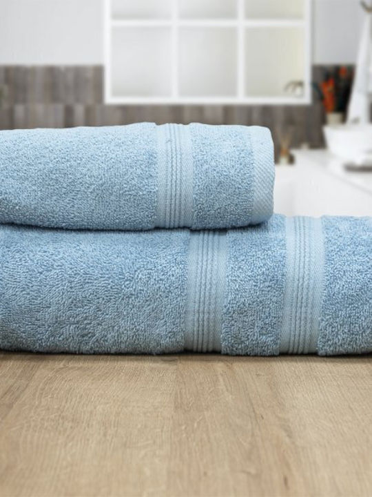 Lino Home Facecloth Marea 50x90cm Blue Weight 480gr/m²