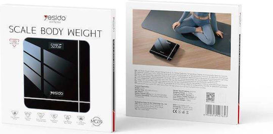 Digital Bathroom Scale Black YID000518
