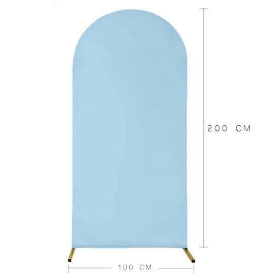Meble odNowa Fotohintergrund 100x200cm Blau