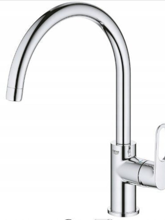 Grohe Смесител За Кухня Настолен Сребрист