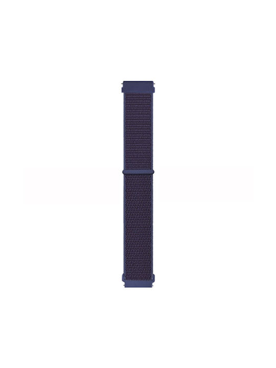 Kalebol Strap Fabric Blue (Samsung Gear SportApple Watch 38/40/41/42mm3Garmin Venu 2 PlusAmazfit GTSHaylou LS02)