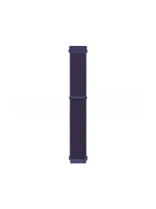 Kalebol Strap Fabric Blue (Samsung Gear SportApple Watch 38/40/41/42mm3Garmin Venu 2 PlusAmazfit GTSHaylou LS02)