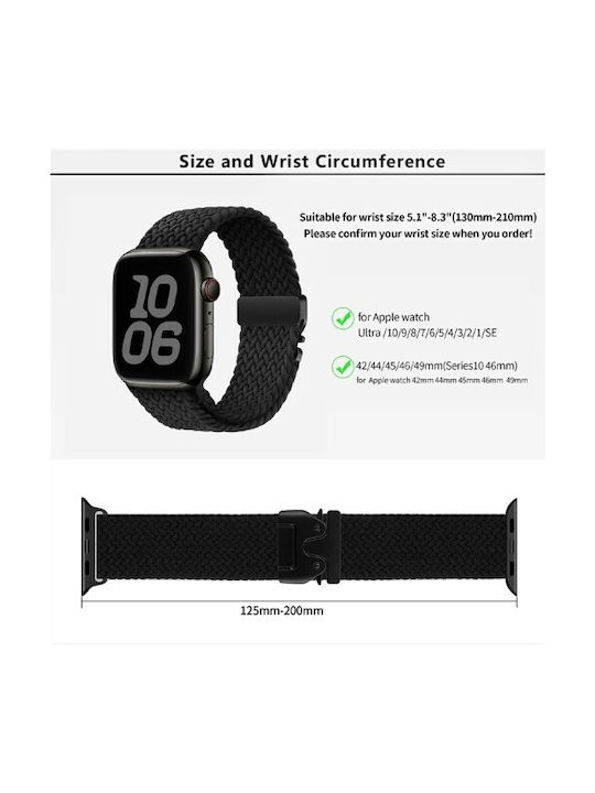 Kalebol Каишка Сив (Apple Watch 10, Ultra 2, Ultra 49mm, 9, 8, 7)