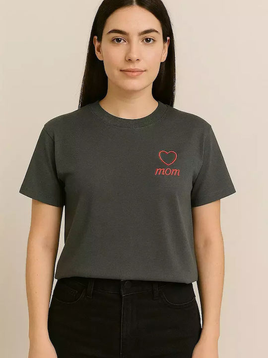 Damen Bluse Baumwolle Gray