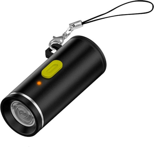 4Smarts Keychain USB 2.0 Cable USB-C male - USB-C 100W PD Μαύρο