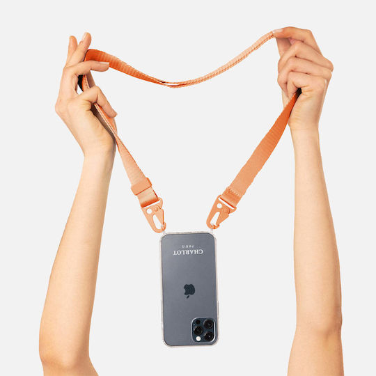 Curea pentru gât pentru telefoane mobile Portocaliu