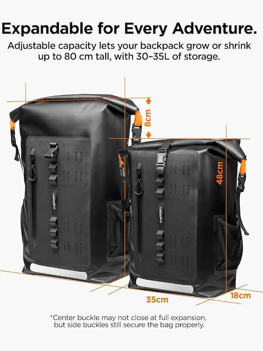 Spigen Aqua Shield A650 Αδιάβροχη Θήκη για Laptop 16" σε Μαύρο χρώμα