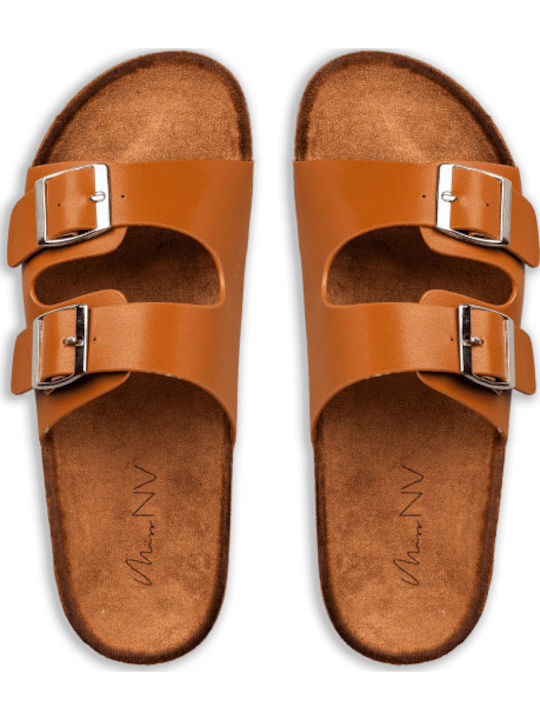 Sandale Casual Damă Flatforme Maro
