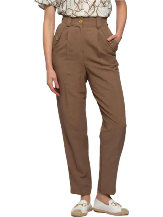 Kocca Cannella Rayura Pantalone Fashio 30012 Γυναικείο