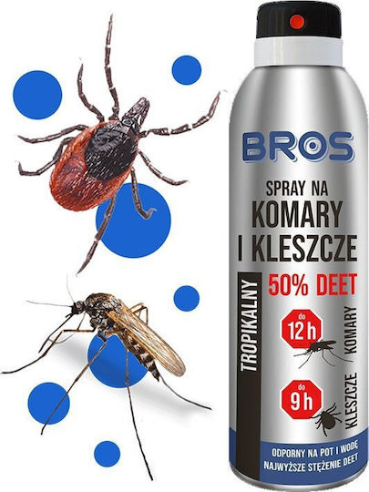 Bros Εντομοκτόνο Spray για Κουνούπια 90ml