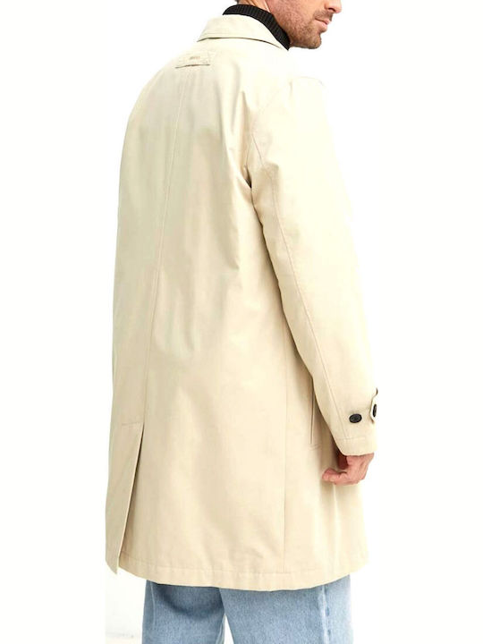 Maver2431 Men's Coat Beige