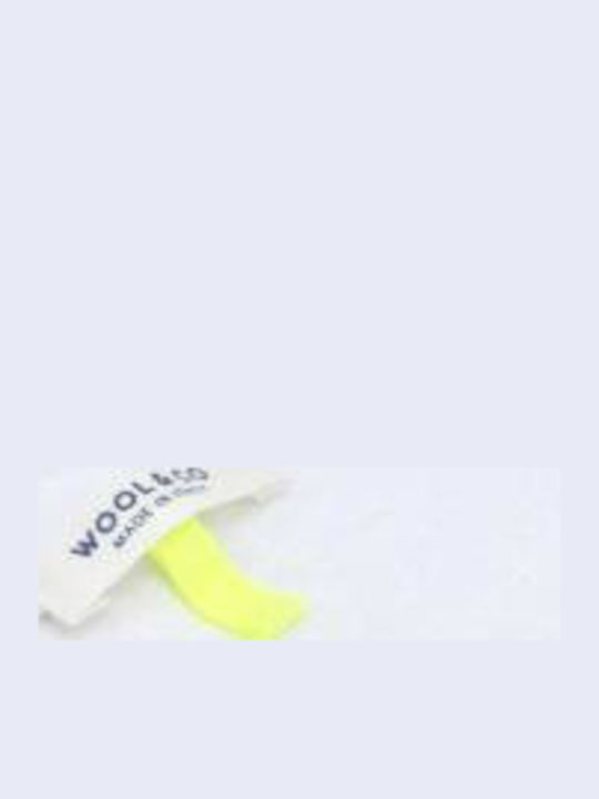 T-shirt Λινό Wool&co Wo2380-wo2170 Λευκό 2380-2170-0001