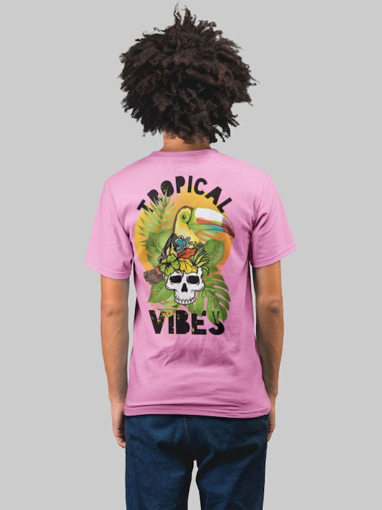 Tropical Vibes T-shirt Red