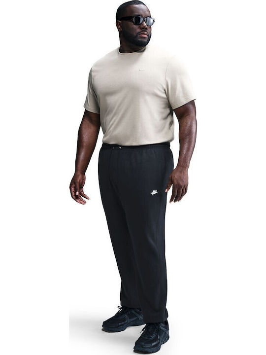 Sweatpants with Elastic Black