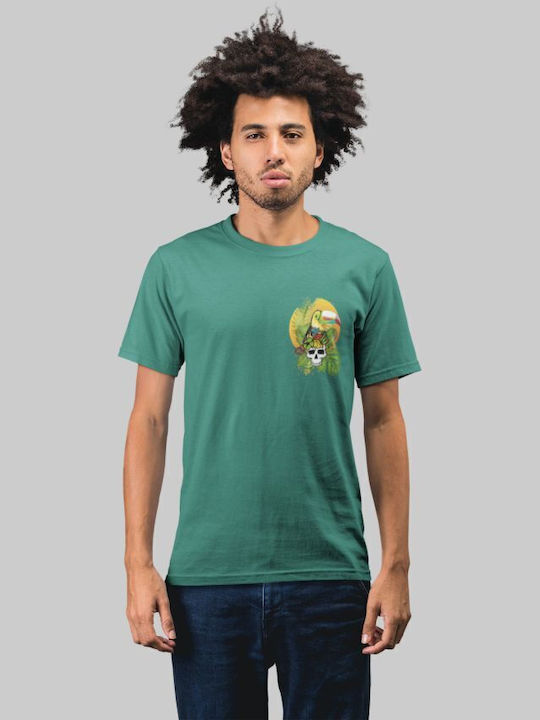 Tropical Vibes T-shirt Emerald