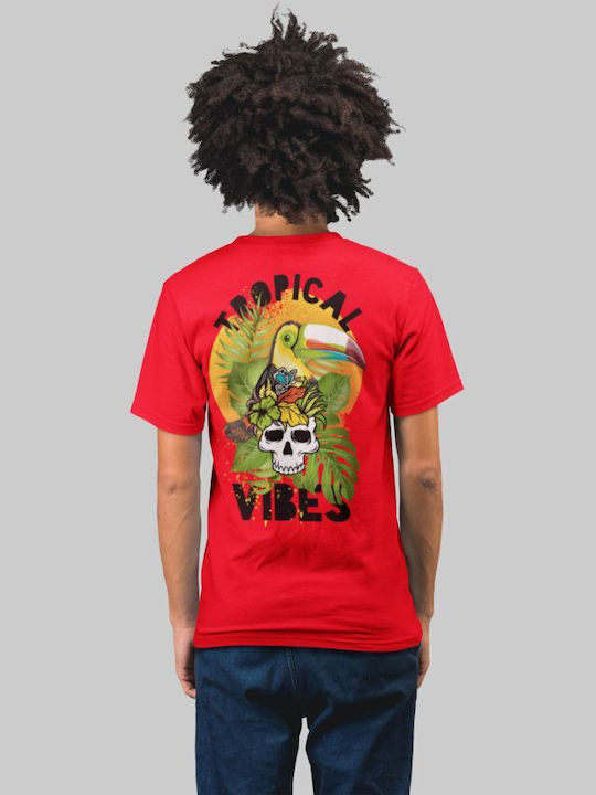 Tropical Vibes T-shirt Lemon