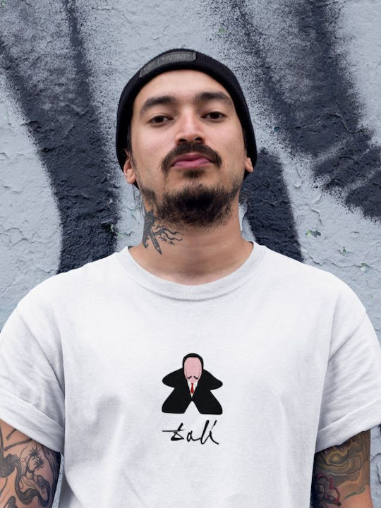 Dali Meeple T-shirt Bottle Green