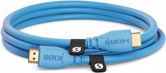 Rode Cable HDMI male - HDMI male 1.5m Μπλε