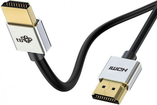 Tb Energy HDMI 2.0 Premium High Speed 4K 60Hz HDR Kabel HDMI-Stecker - HDMI-Stecker 2m Schwarz