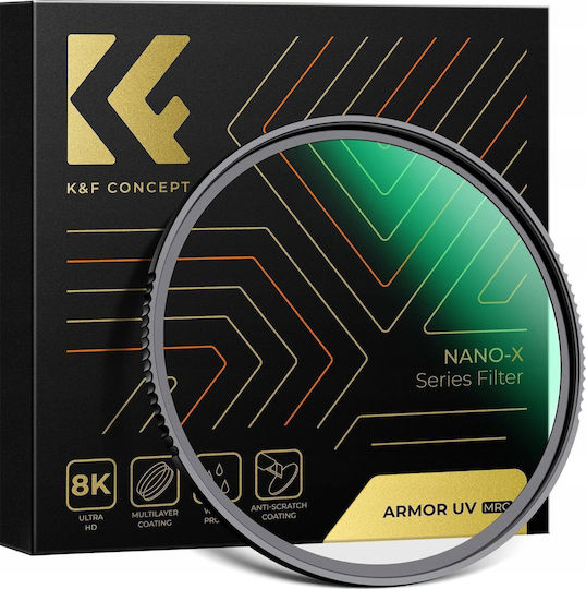 K&F Concept UV Filter Diameter 95mm with MRC Coating Scratch Resistant for Photography Lenses