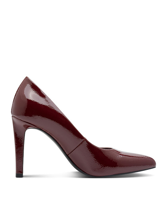 Anatomic Patent Leather Burgundy Heels