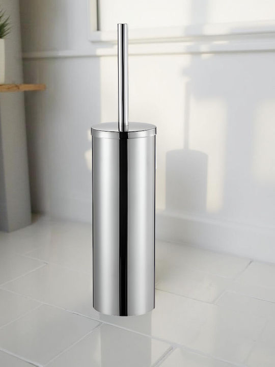 Inox Coș de gunoi pentru baie Gri