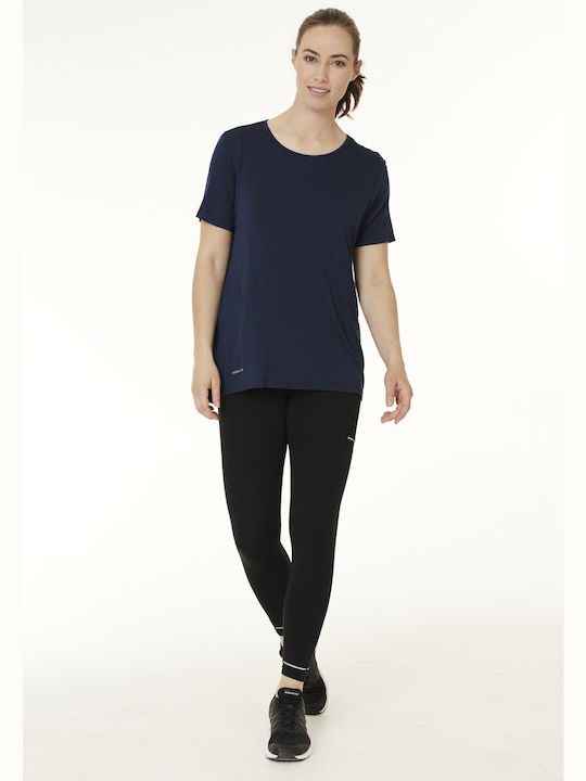 Endurance T-Shirt Siva 2101 Dunkel Saphir