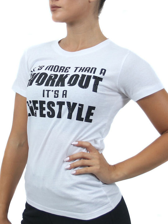 T-shirt Lifestyle White 23056 H&s White