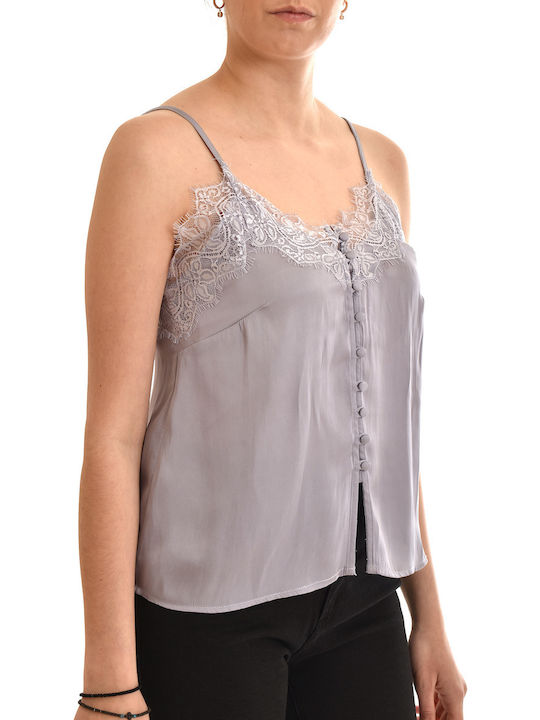 Nekane Top Lingerie Lace & Buttons-malva Λιλά Jh.viko-064