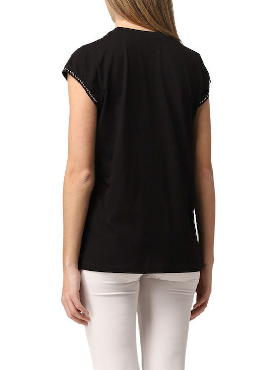 Aniye By T-shirt Aniye Basic Черен Дамски Блуза