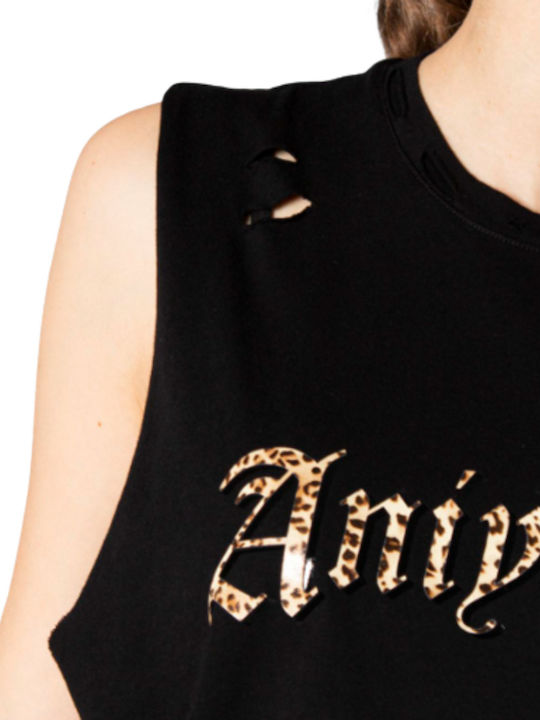 Aniye By T-shirt Aniye Leo Black Γυναικείο