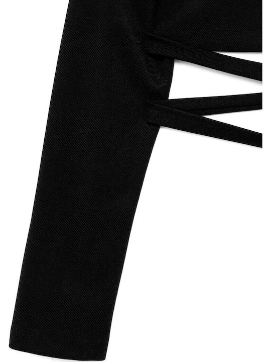 Lumina Top L6389 Schwarzes Damenbluse