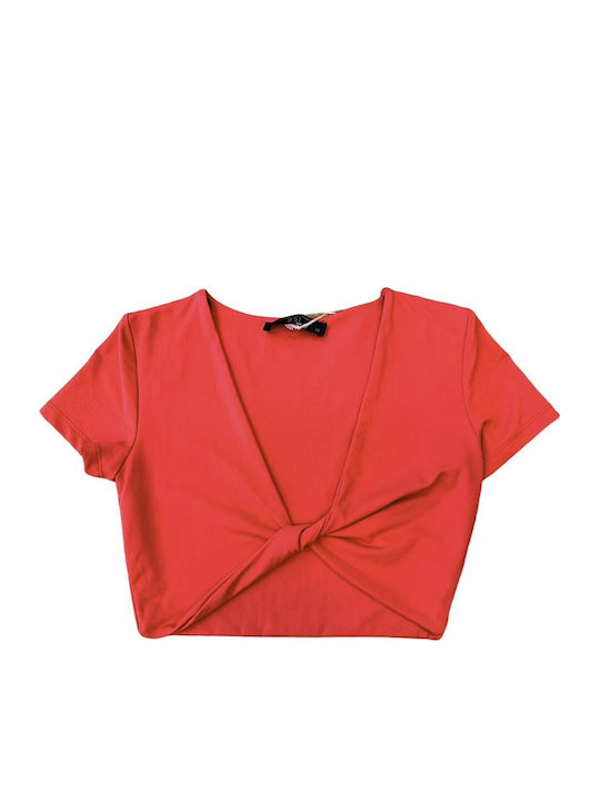 Vivian Damen Crop-Top 95% Polyester