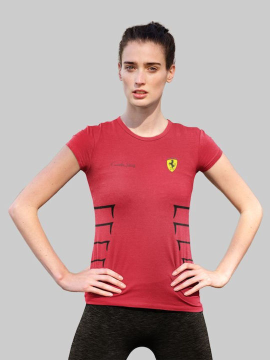Carlos Sainz Ferrari W T-shirt Red