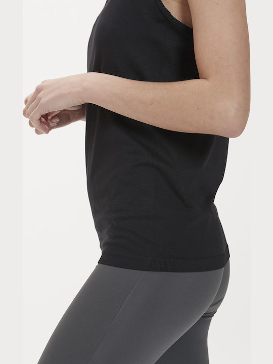 Athlecia Sleeveless Julee Loose Fit Seamless Top 1001 Black
