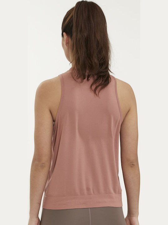 Athlecia Μπλούζα Αμάνικη Laimeia Oversize Seamless Top 1109 Burlwood