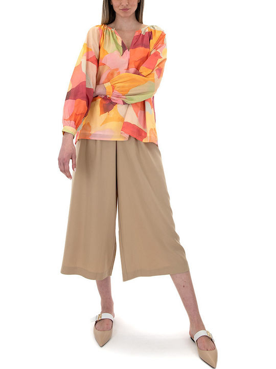 Black N Black Long Sleeve Blouse Women Black & Black Orange Green Pink S23b3072-One-Color