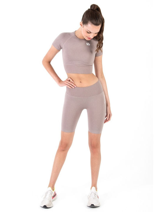 Tabata Active Crop-Top Acv21ssct Beiges