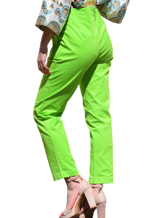 Women's Trousers Exceptional Quality Light Green Code tru107