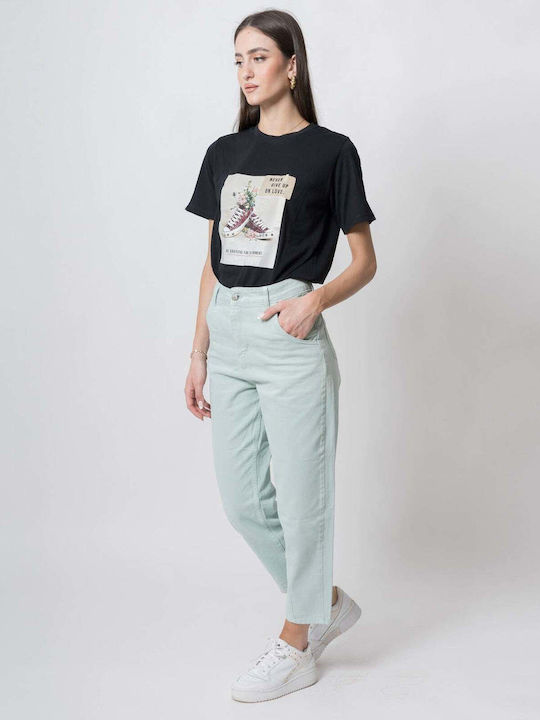 Fashioncore Ψηλόμεσο Γυναικείο Jean Παντελόνι