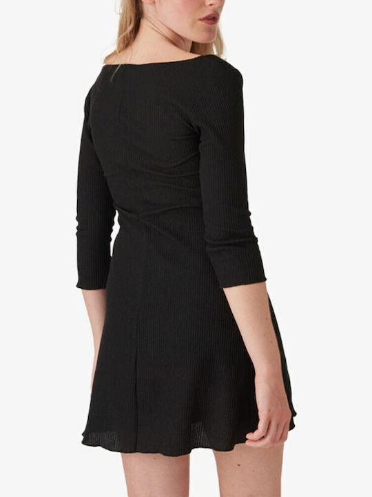 24 Farben Damenkleid Schwarz 20892a 24 Farben Damenkleid Schwarz 20892a