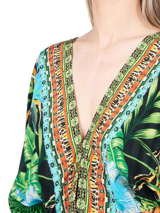 Inoa Μεταξωτή Τουνίκ Luxe Silk Robe Darwin